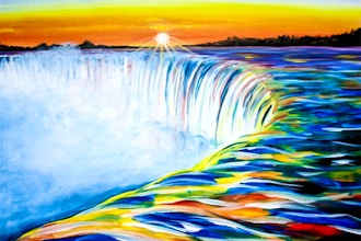 Paint Nite: Niagara Sunrise